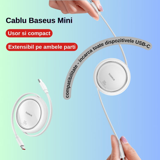 Cablu USB C Retractabil BASEUS™
