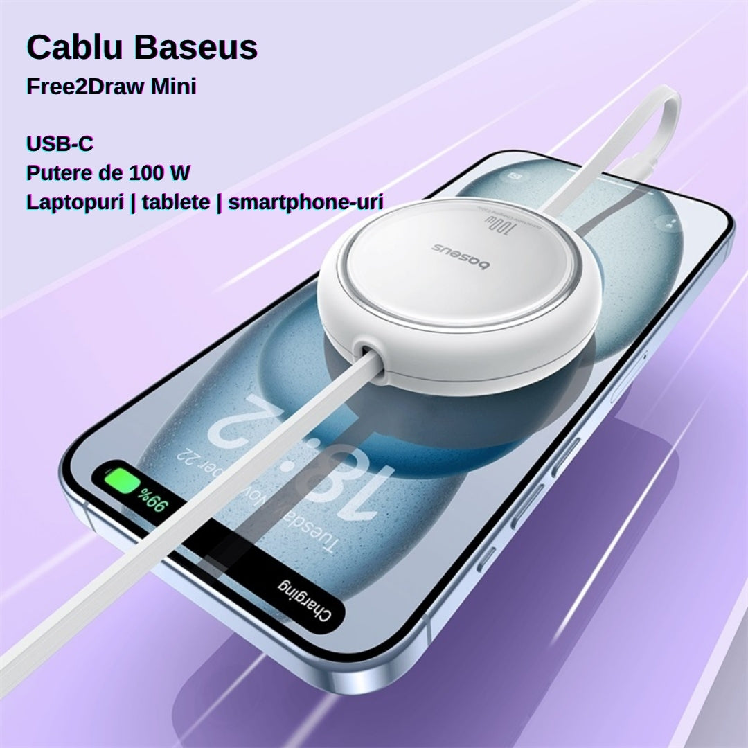 Cablu USB C Retractabil BASEUS™