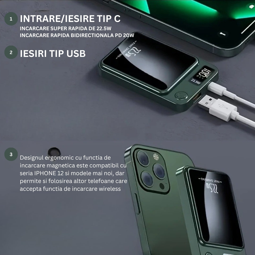 Baterie Externa MAGNETICO™